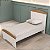 Berço Que Vira Mini Cama E Mini Sofá 3 Em 1 Eloá - Branco Com Bétula - Imagem 4