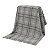 Manta Xadrez 90x90 - Tricot - Cinza New Grey - Imagem 1