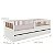Cama Evolutiva Montessoriana Melissa - Branco Soft/Jequitibá - Imagem 7