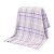 Manta Xadrez 90x90 - Tricot - Lilás Atlanta - Imagem 1