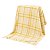 Manta Xadrez 90x90 - Tricot - Amarelo Plus - Imagem 1