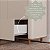 Quarto Completo Olivia - Berço 2 Em 1 + Cõmoda C/Porta + Roupeiro 3 Portas - Pé Quadrado - Off White Com Cinamomo - Imagem 12