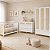Quarto Completo Fofura - Berço 2 Em 1 + Cõmoda 3 Gavetas + Guarda-Roupa 3 Portas - Branco Com Rattan - Imagem 4