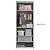 Guarda-Roupa Modulado 2 Portas - Cinza/Nature - Cinza - Imagem 8