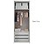 Guarda-Roupa Modulado 2 Portas - Branco - Imagem 3