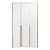 Guarda-Roupa Modulado 3 Portas - Branco/Nature - Imagem 5