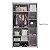 Guarda-Roupa Modulado 3 Portas - Branco - Imagem 4