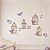 Painel Decorativo De Parede Com Gaiolas E Pássaros - Pássaros - 98010 - Imagem 2