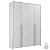 Guarda-Roupa Modulado 4 Portas - Cinza/Nature - Imagem 3
