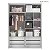Guarda-Roupa Modulado 4 Portas - Branco - Imagem 5