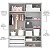 Guarda-Roupa Modulado 4 Portas - Branco - Imagem 6