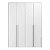 Guarda-Roupa Modulado 4 Portas - Branco - Imagem 2