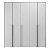 Guarda-Roupa Modulado 5 Portas - Cinza/Nature - Imagem 5