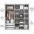 Guarda-Roupa Modulado 5 Portas - Branco - Imagem 6