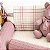 Manta Xadrez 90x90 - Tricot - M.Rosa - Imagem 2