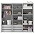 Guarda-Roupa Modulado 6 Portas - Branco - Imagem 5