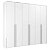 Guarda-Roupa Modulado 6 Portas - Branco - Imagem 1