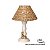 Abajur Cêramica Antique GR/Girafa - Com Cúpula - Imagem 3