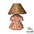 Abajur Cerâmica Dress Color - Com Cúpula - Imagem 3