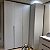 Guarda-Roupa Modulado 4 Portas Em L - Cinza/Nature - Imagem 4