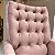 Poltrona De Amamentação Ana Clara - Com Puff - Tecido TB111 - Velvet Rose - Imagem 4