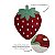 Tapete Infantil Orgânico Mundo Encantado - Redondo - Strawberry - Imagem 3