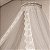 Dossel Decorativo Branco Com Pérolas/Strass - Peça De Mostruário - prontaentrega - Imagem 3