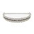Dossel Decorativo Branco Com Pérolas/Strass - Peça De Mostruário - prontaentrega - Imagem 1