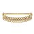 Dossel Decorativo Dourado Com Pérolas/Strass - Peça De Mostruário - prontaentrega - Imagem 1
