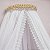 Dossel Decorativo Dourado Com Pérolas/Strass - Peça De Mostruário - prontaentrega - Imagem 3