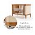 Quarto Completo Paglia - Berço 3 Em 1 + Cômoda Com Porta + Roupeiro 2 Portas - Nogueira/Louro Freijó - Imagem 14