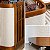 Conjunto Paglia - Berço 3 Em 1 + Cômoda Com Porta - Nogueira/Louro Freijó - Imagem 4