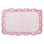 Tapete Infantil Orgânico Delicatta Afeto - Retangular - Rosa - Imagem 1