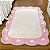 Tapete Infantil Orgânico Delicatta Afeto - Retangular - Rosa - Imagem 3