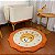 Tapete Infantil Orgânico - Girafa - Redondo - Imagem 2