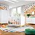 Quarto Completo Amor Perfeito - Berço 2 Em 1 + Cômoda Com Porta + Guarda-Roupa 4 Portas - Branco - Imagem 2