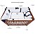 Kit Berço Premium 6 Peças - Cavalos - 98-E - Personalizado - Imagem 4