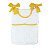 Porta-Treco em Tricô Branco - Trama Losango - Amarelo Plus - Imagem 1