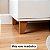 Quarto Completo -Berço Ninho II 2 Em 1 + Cômoda Ninho + Roupeiro White II - Mel/Branco - Imagem 12