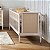 Berço Madeira Maciça Com Rattan Solene - Branco - Imagem 3