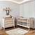 Berço Madeira Maciça Com Rattan Solene - Branco - Imagem 5