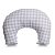 Almofada De Amamentação Xadrez Azul - Teddy - 10001 - Imagem 1
