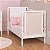 Conjunto Solene - Berço 2 Em 1 + Cômoda 4 Gavetas - Com Ratan - Branco - Imagem 4