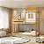 Beliche Cabana Com Cama Auxiliar Solteiro Farm - Madeira/Branco - Imagem 2