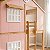 Beliche Cabana Sweet Home - Rosa/Madeira - Imagem 4