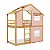 Beliche Cabana Sweet Home - Rosa/Madeira - Imagem 1