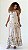 Vestido Longo Floral com drapeado - Imagem 1
