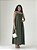 Vestido Longo Verde Oliva - Imagem 1