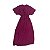 Vestido Longo Vinho com Amarração - Imagem 2