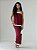Conjunto vermelho com Detalhes Brancos - Imagem 3